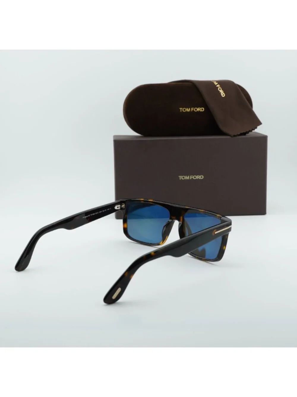 Tom Ford Philippe-02 FT0999 52A Square Sunglasses - Havana / Smoke